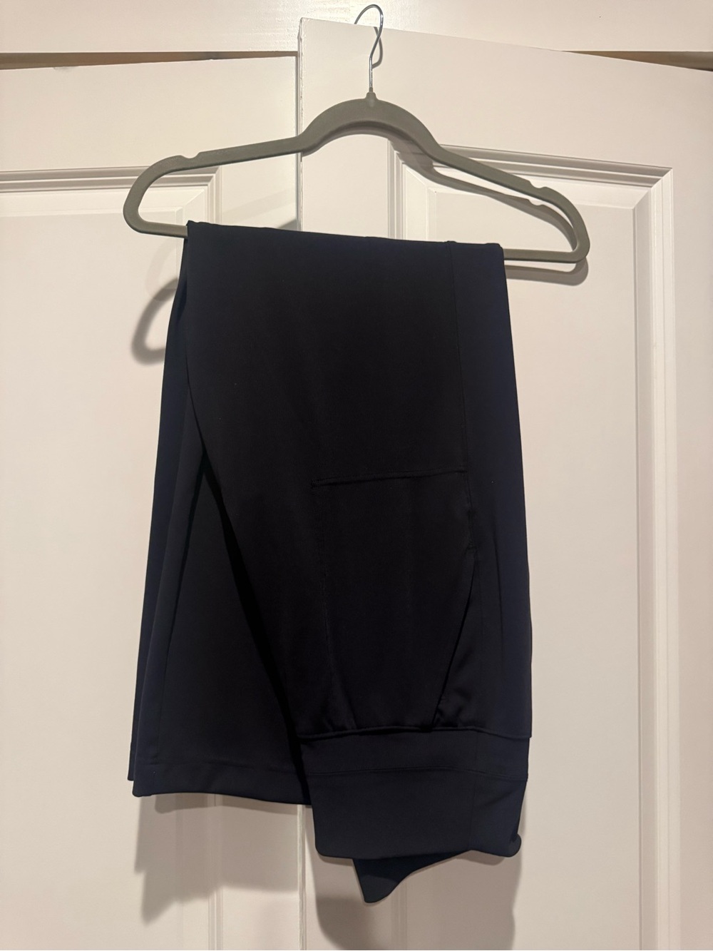 Athleta Black Wide-Leg Track Pants - Picture 6 of 6